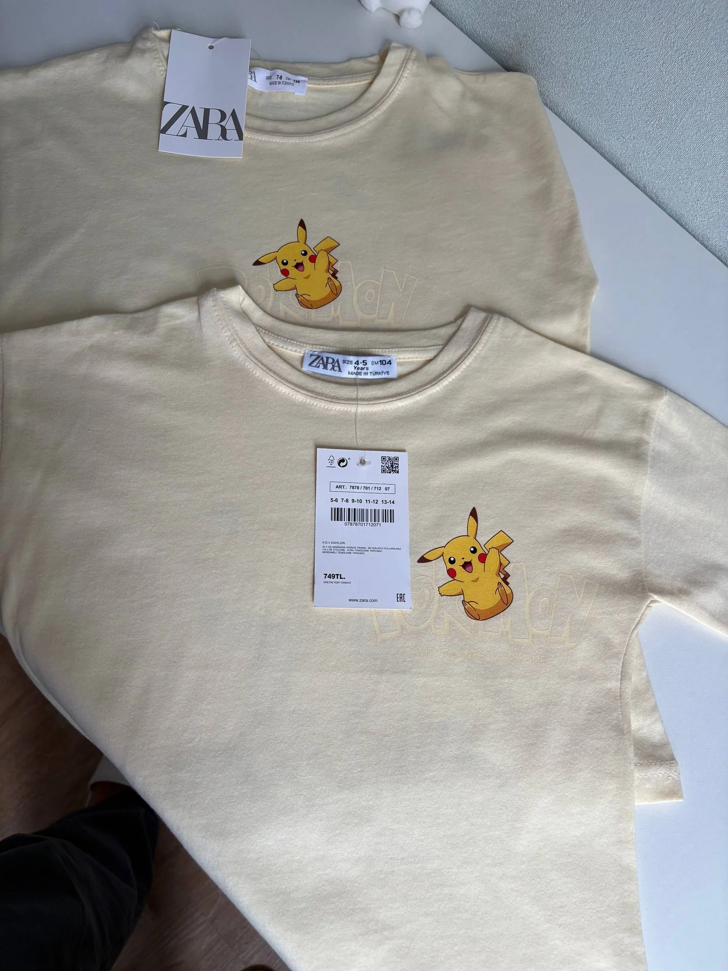 Футболка детская Zara Pokémon - миниатюра 4