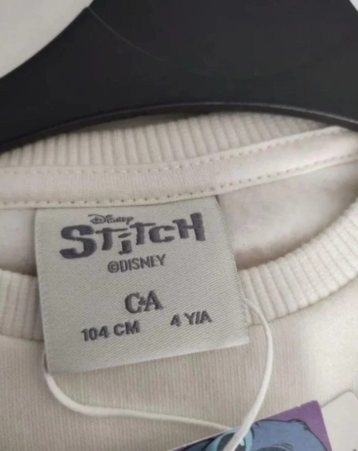 Толстовка детская 110и 116 C&A Disney Stitch - миниатюра 5