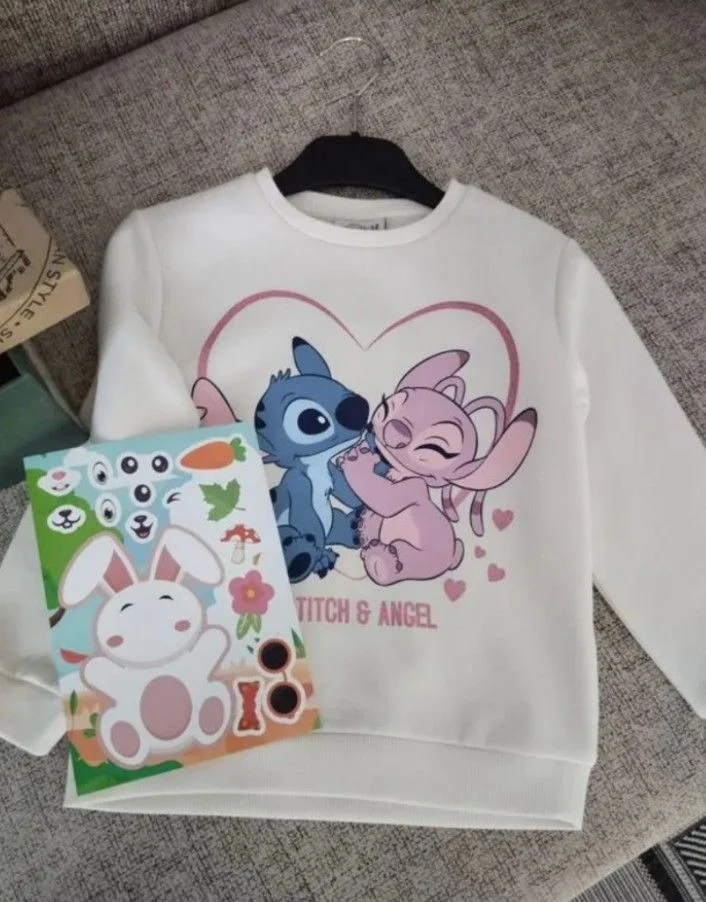 Толстовка детская 110и 116 C&A Disney Stitch - миниатюра 8