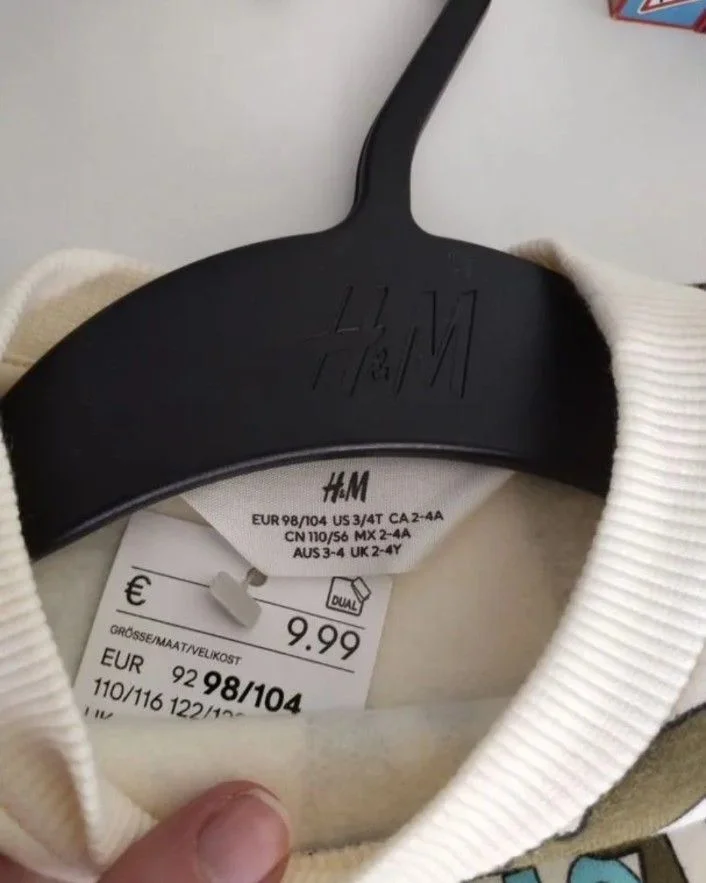 Свитшот H&M Dino 110 - миниатюра 5