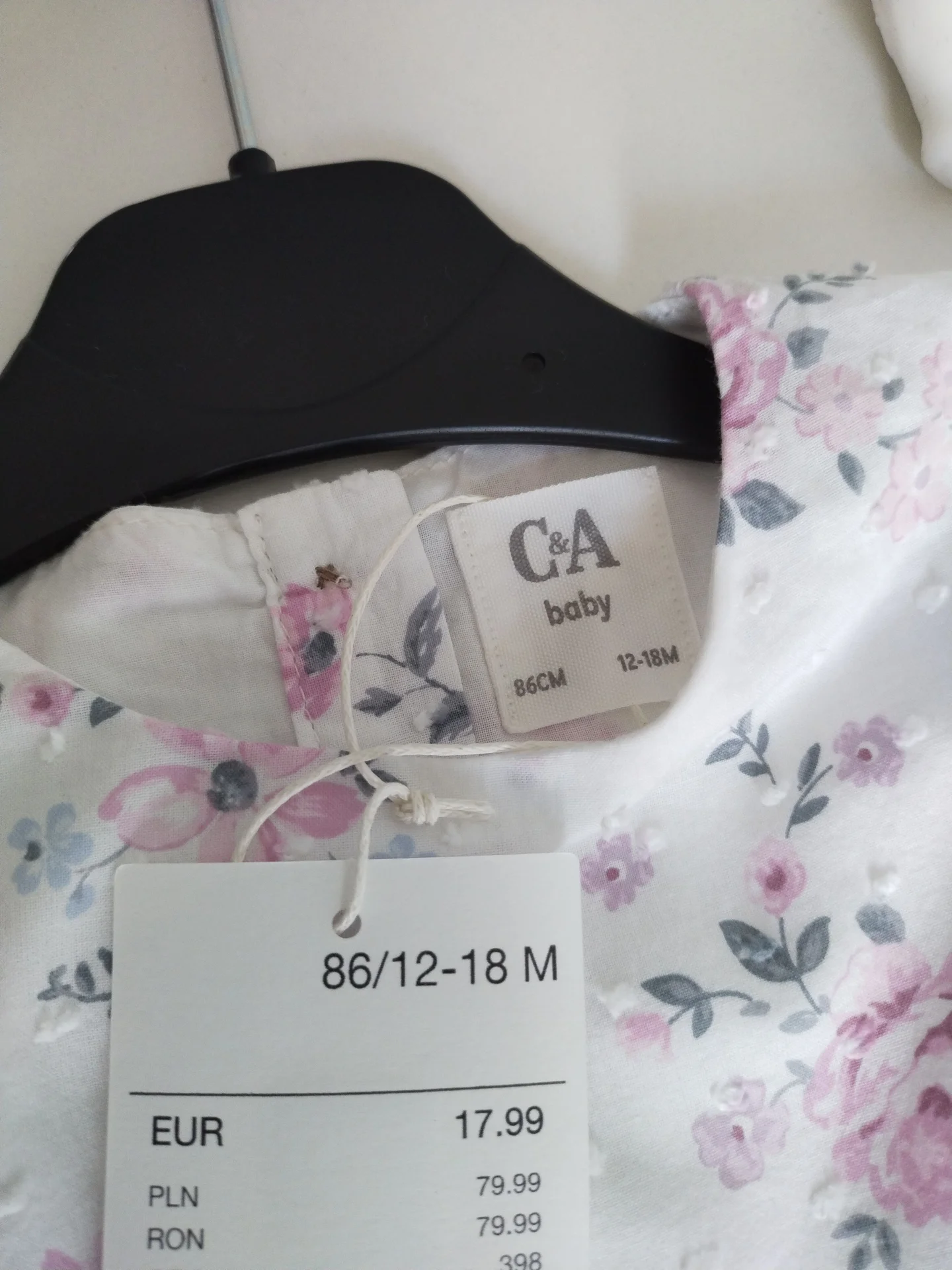 Воздушное платье H&M 86 и 92 - миниатюра 6