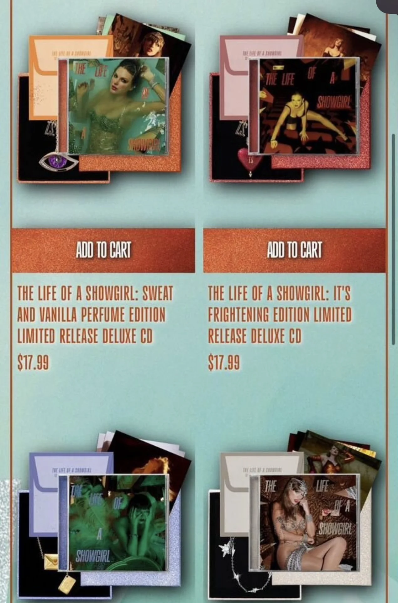 Taylor Swift - The Life of a Showgirl/ Deluxe CD - миниатюра 3