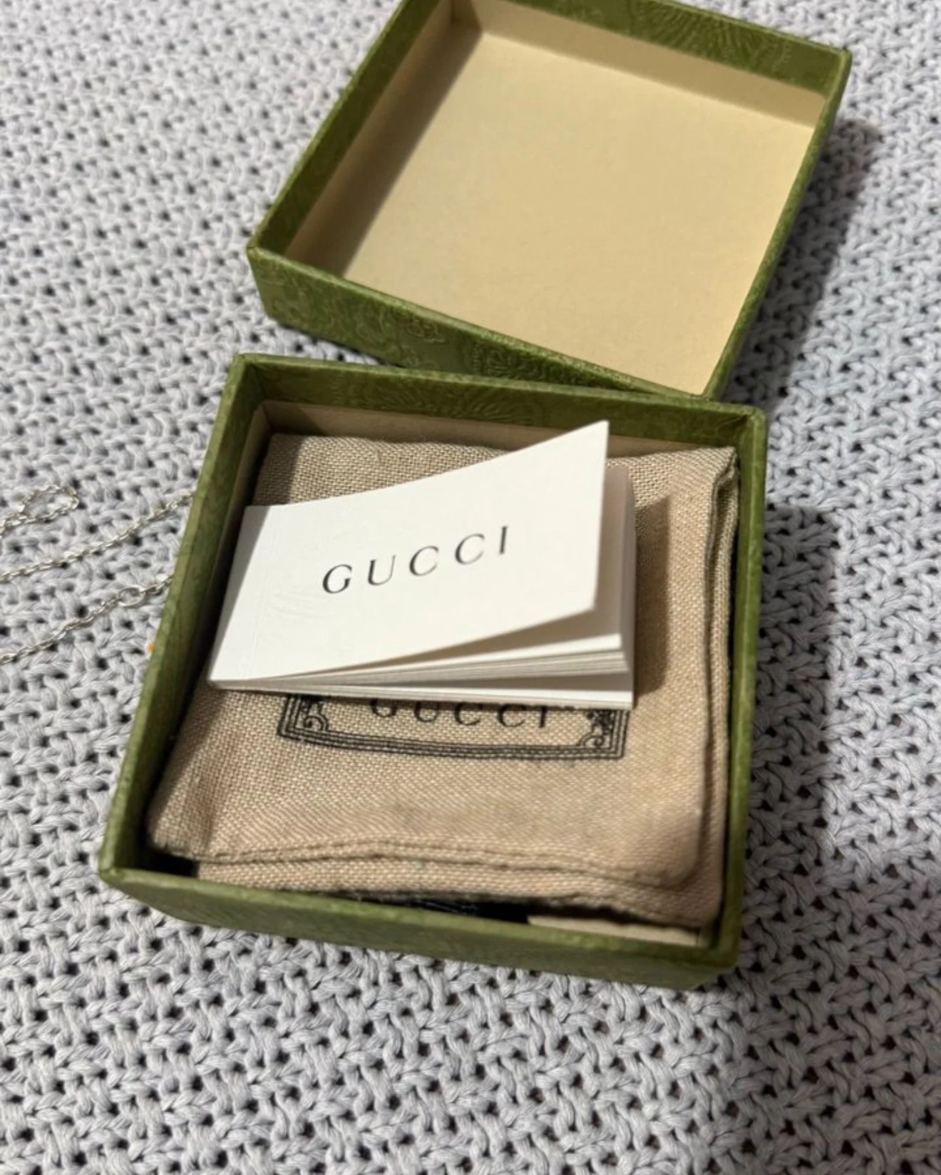 Колье из серебра Gucci trademark - миниатюра 3