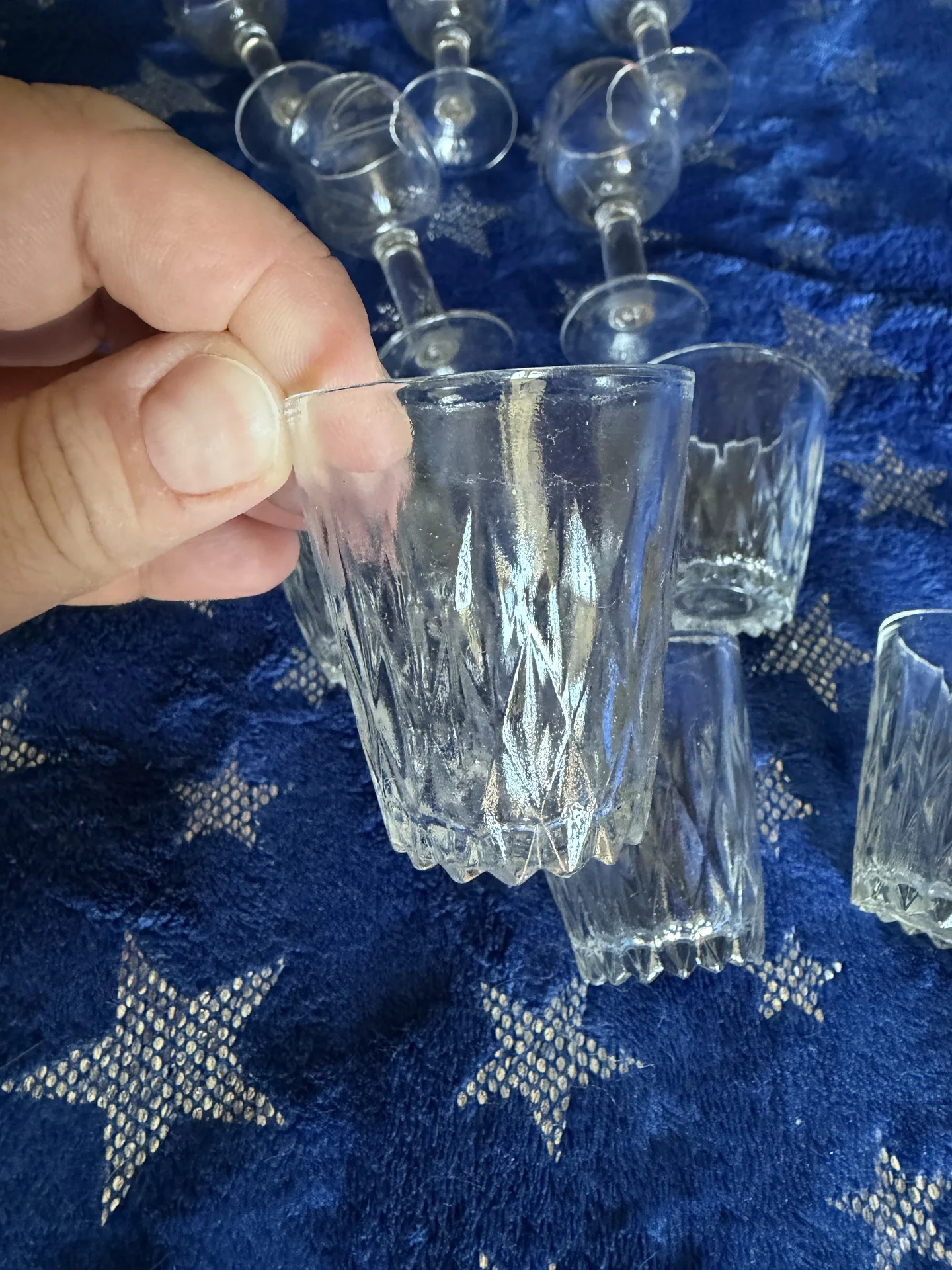 Рюмки СССР разные 10 шт - миниатюра 2