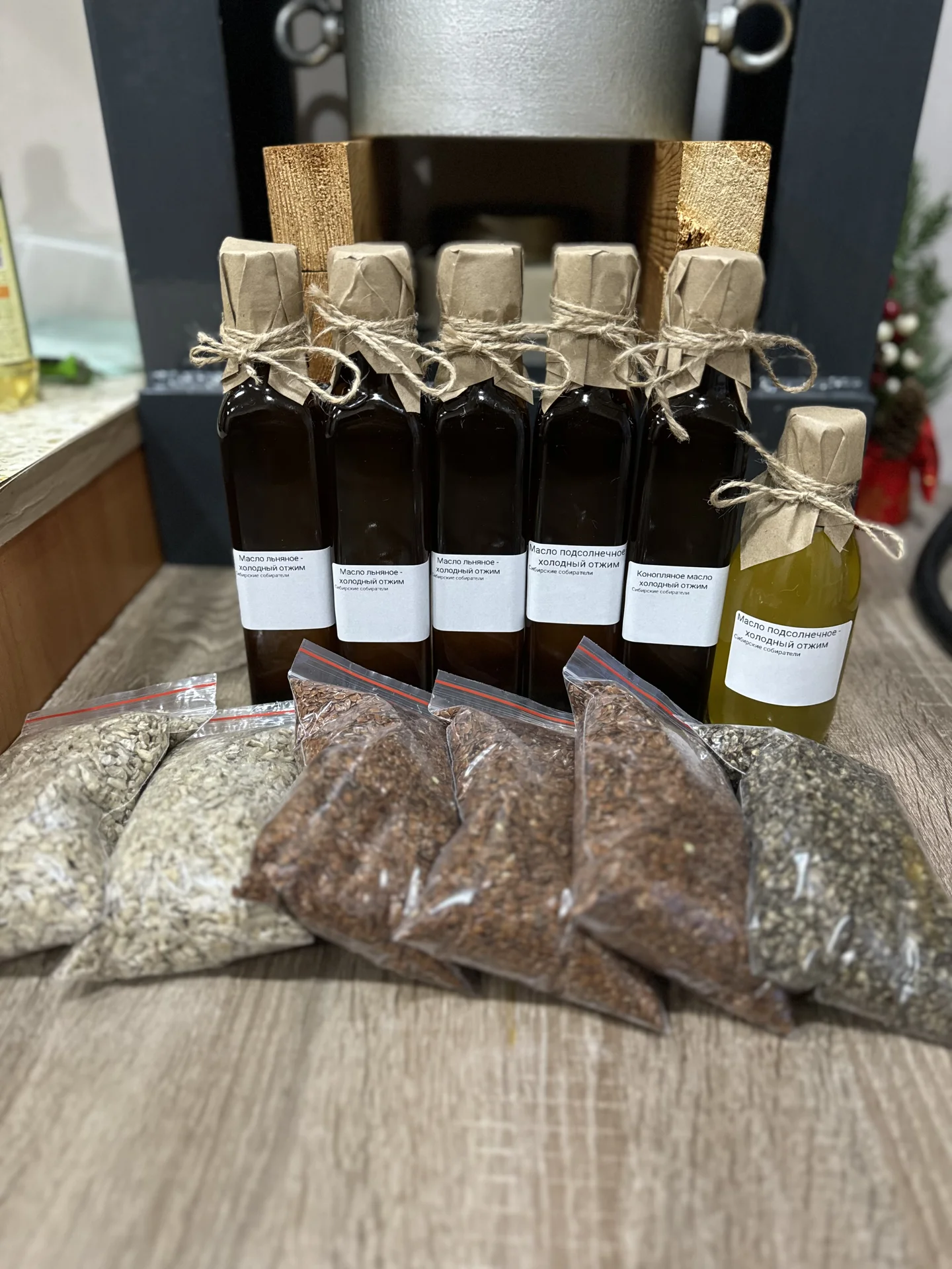 Масло сыродавленное льняное - изображение 1