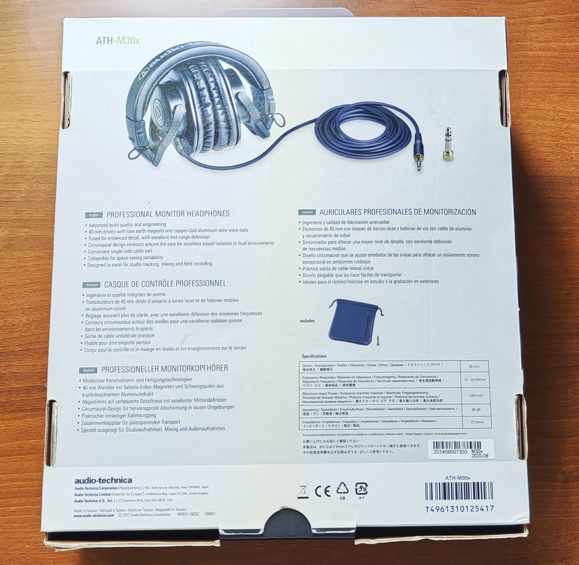 Audio-Technica ATH-M30X - миниатюра 2