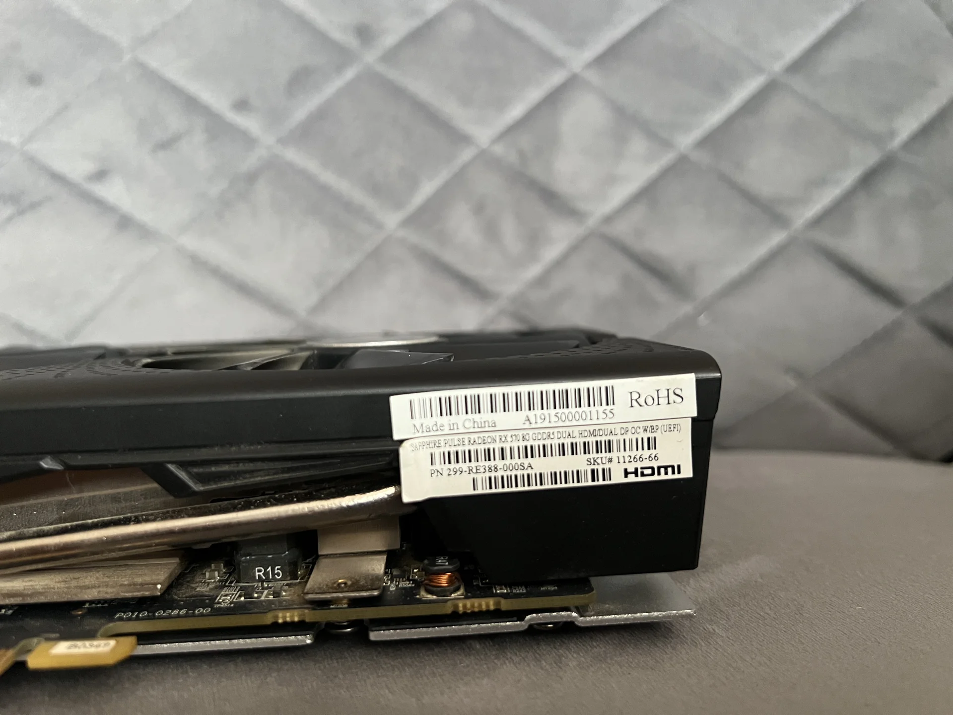 Видеокарта Radeon Rx 570 8 gb sapphire pulse - миниатюра 4
