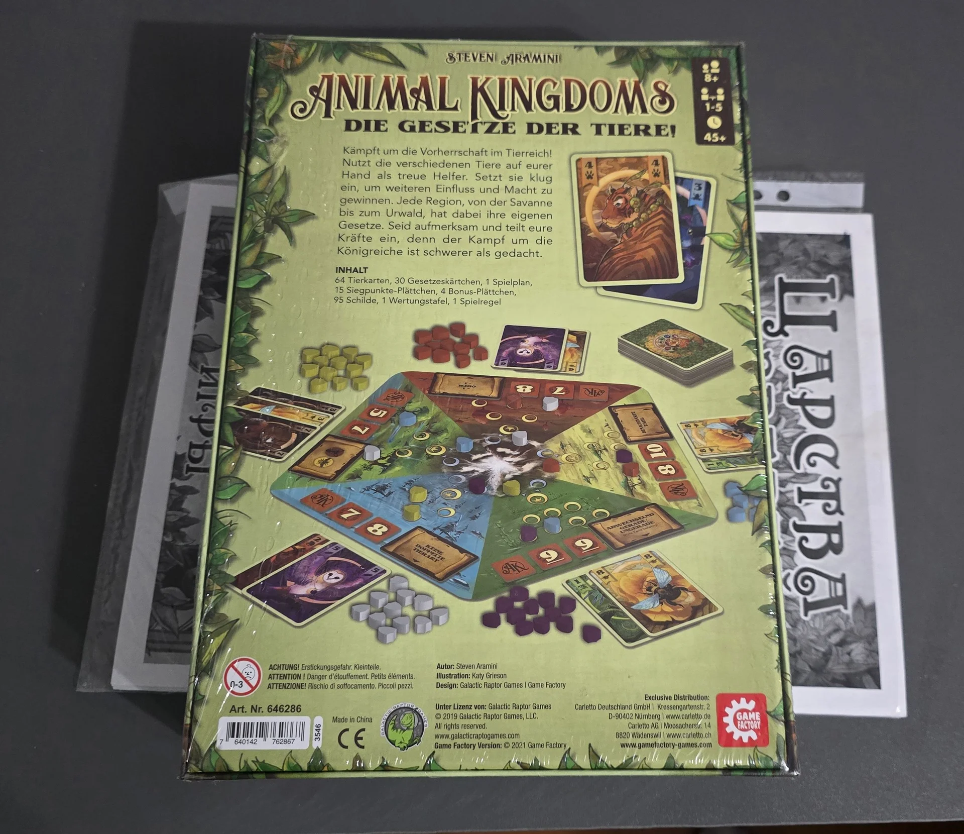 Настольная игра Animal Kingdoms (Царство Зверей) - миниатюра 2