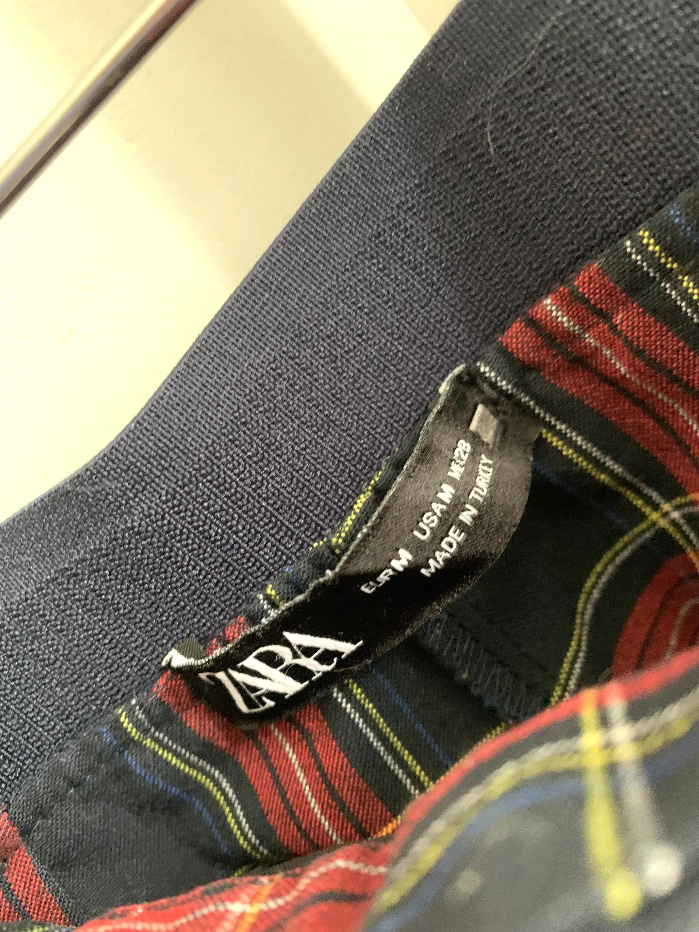 Новые брюки в клетку Zara - миниатюра 2