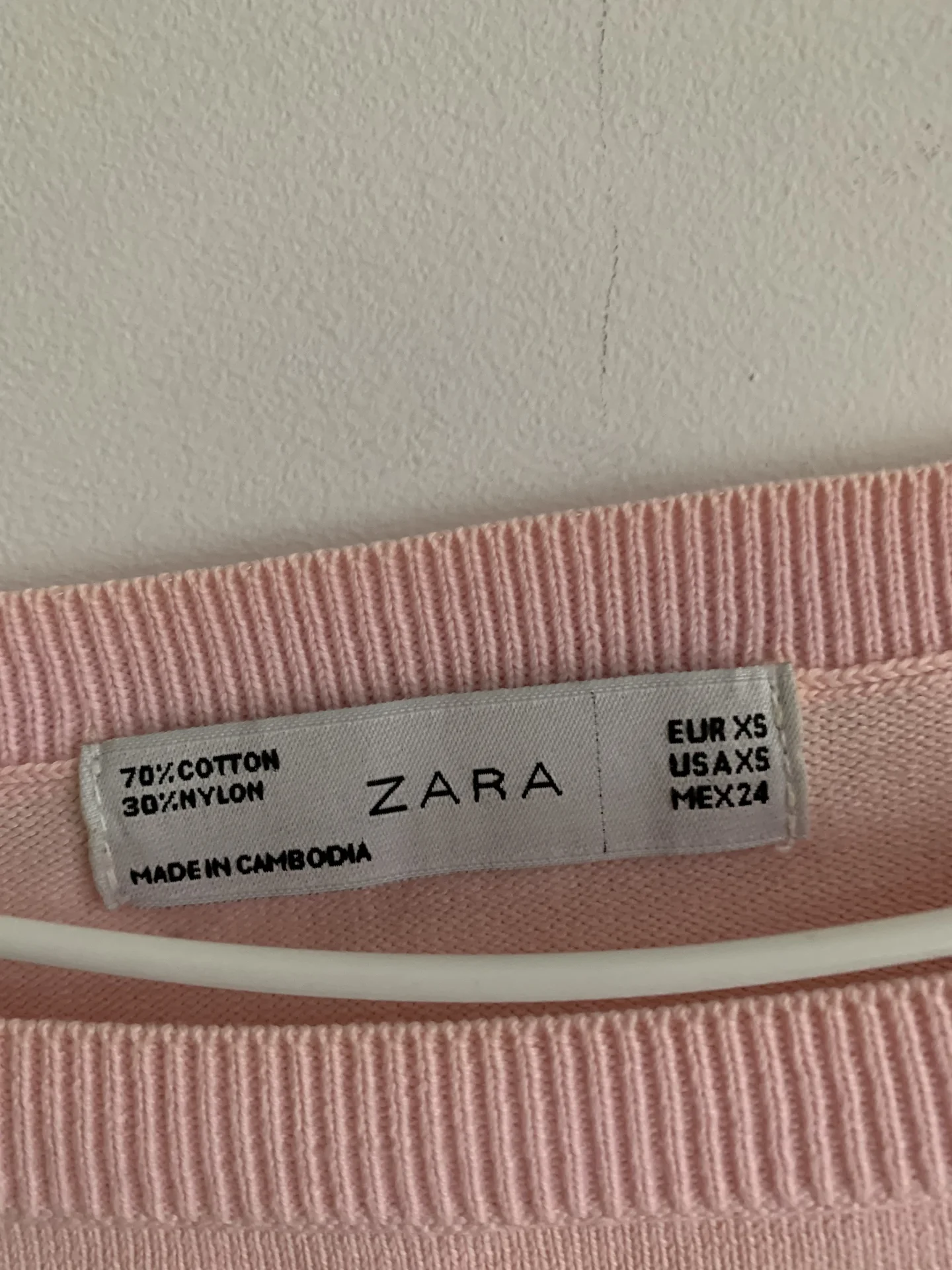 Розовый джемпер Zara - миниатюра 3