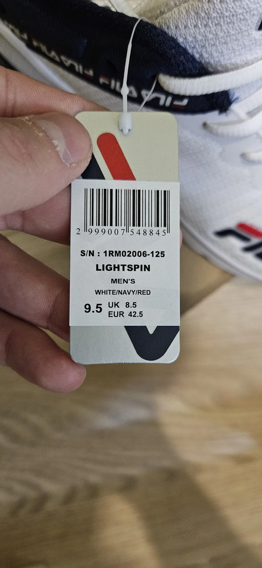 Кроссовки мужские летние fila 42,5 - миниатюра 5
