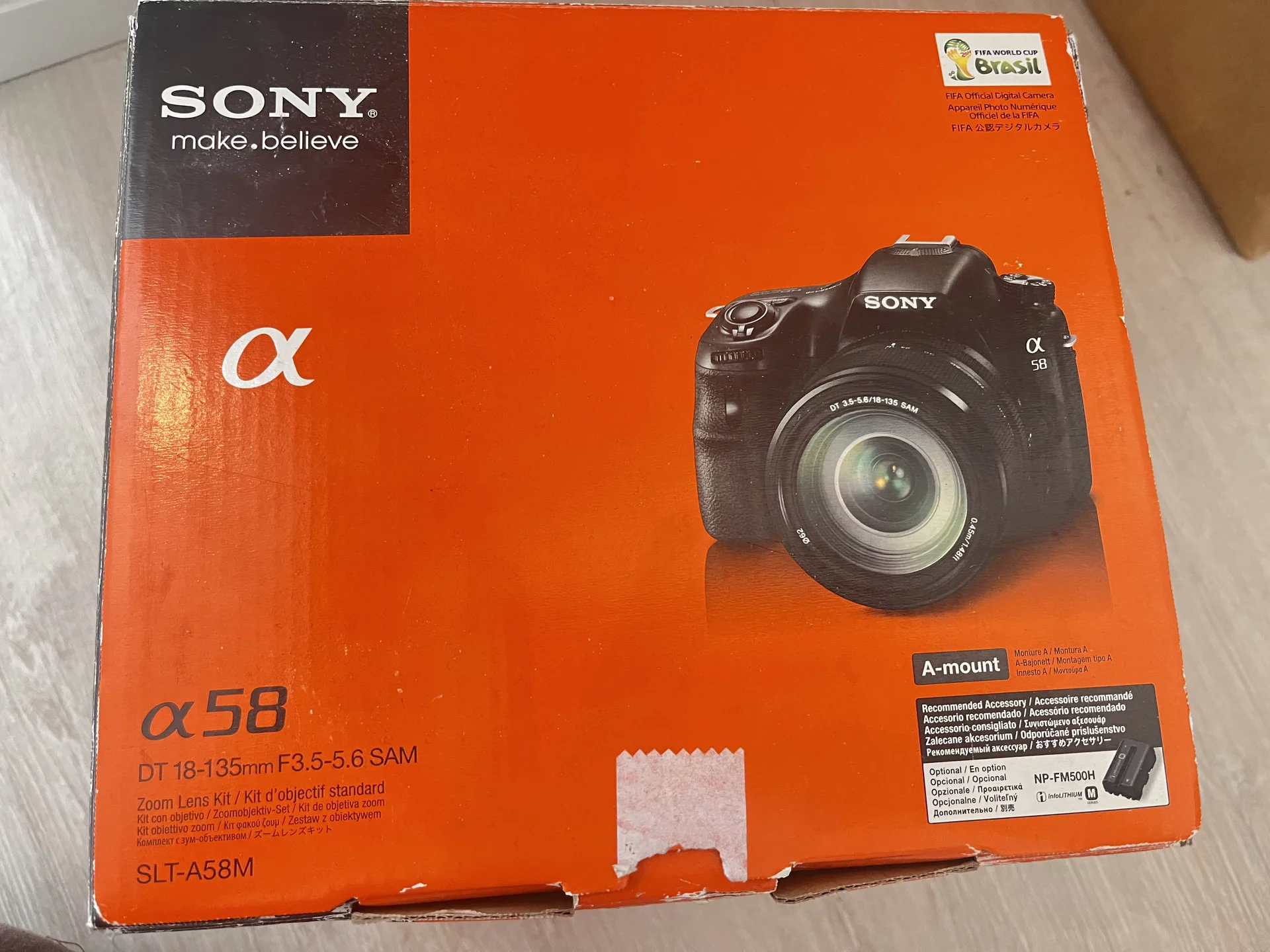 Фотоаппарат Sony alpha slt-a58 - миниатюра 4