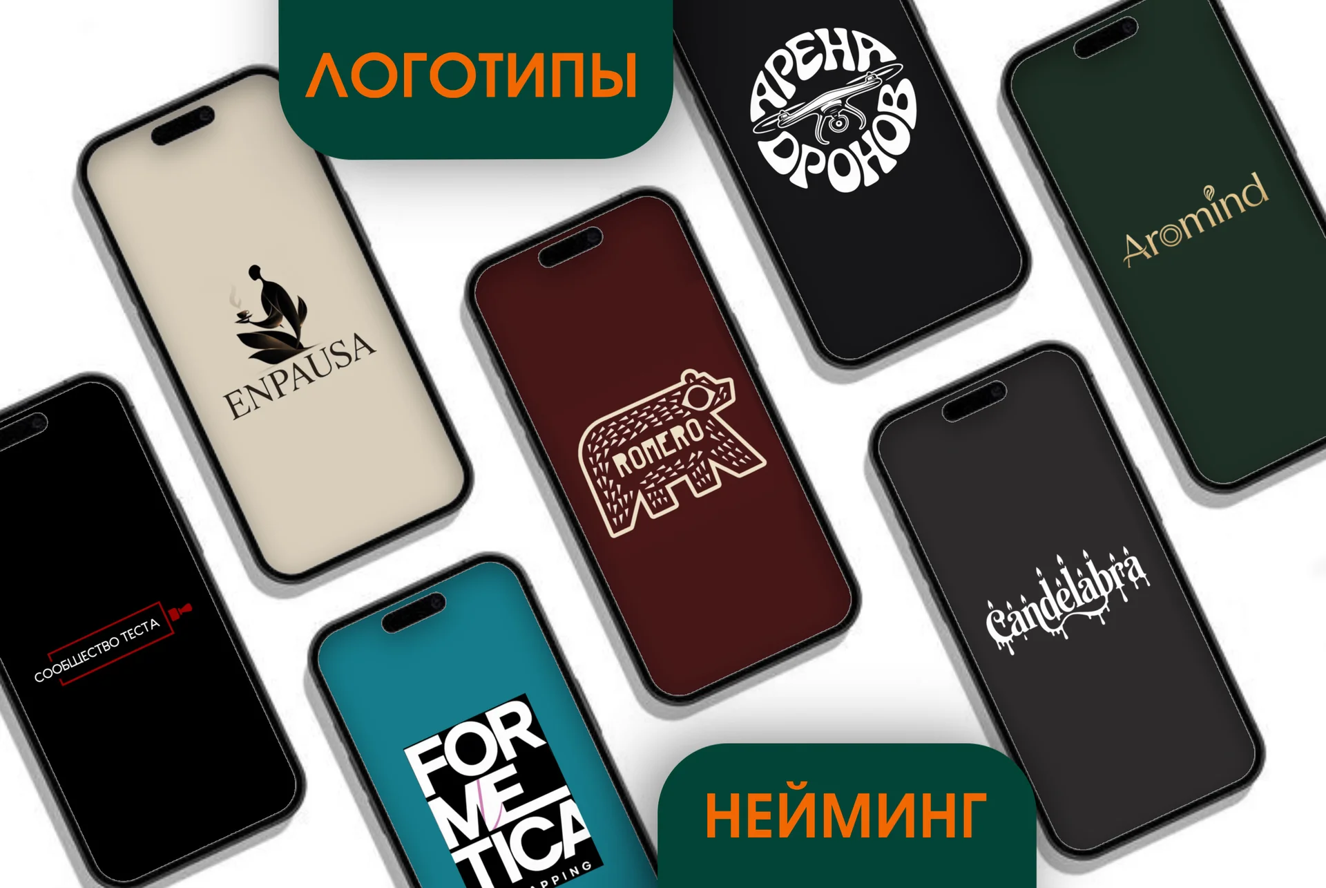 Разработка логотип, нейминг, визитки, дизайн, лого - миниатюра 2