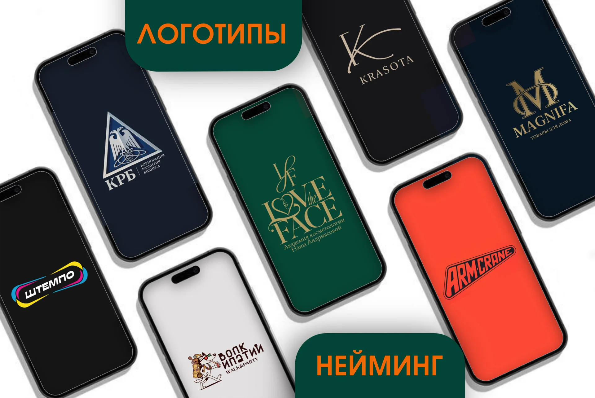 Разработка логотип, нейминг, визитки, дизайн, лого - миниатюра 4