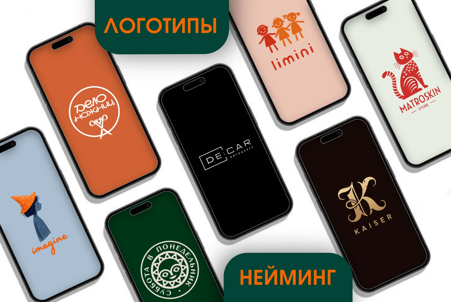 Разработка логотип, нейминг, визитки, дизайн, лого - миниатюра 6