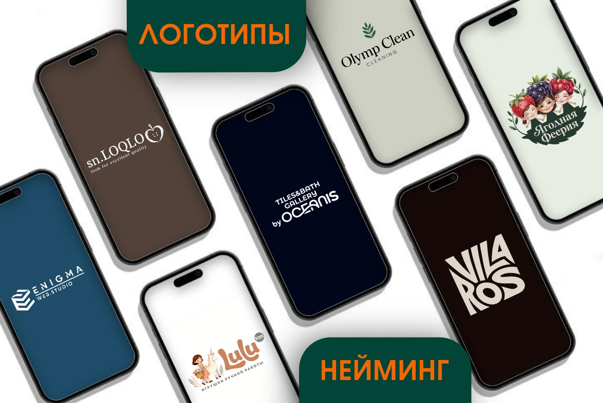 Разработка логотип, нейминг, визитки, дизайн, лого - миниатюра 7