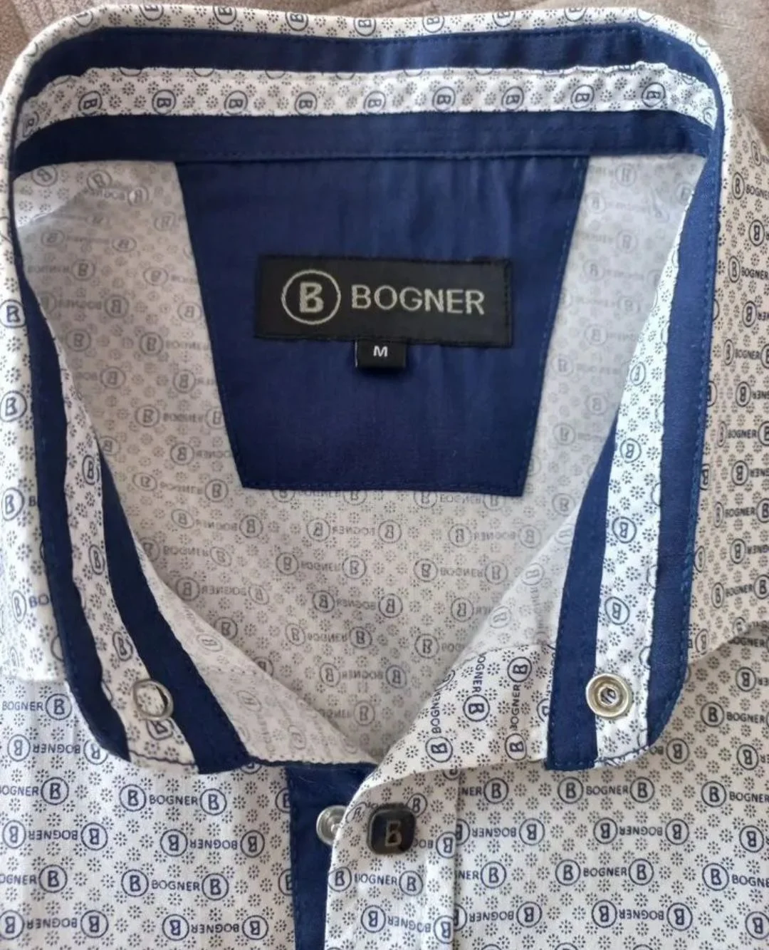 Рубашка мужская Bogner 48 - миниатюра 3