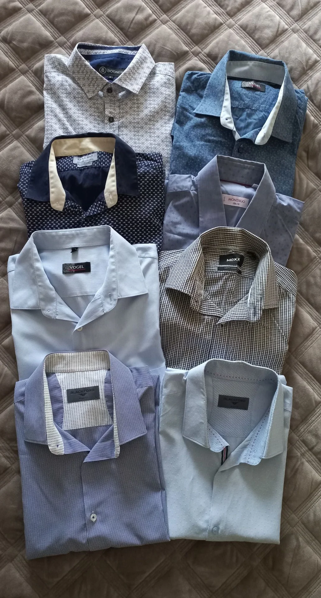 Рубашки мужские Blackford, Bogner, Mexx 48-50