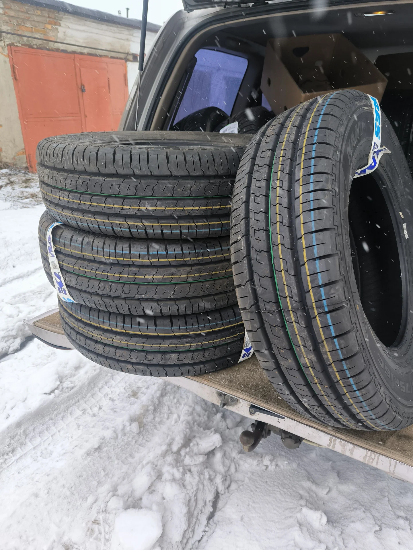 Продам шины 215/75R16c кама trace - миниатюра 3