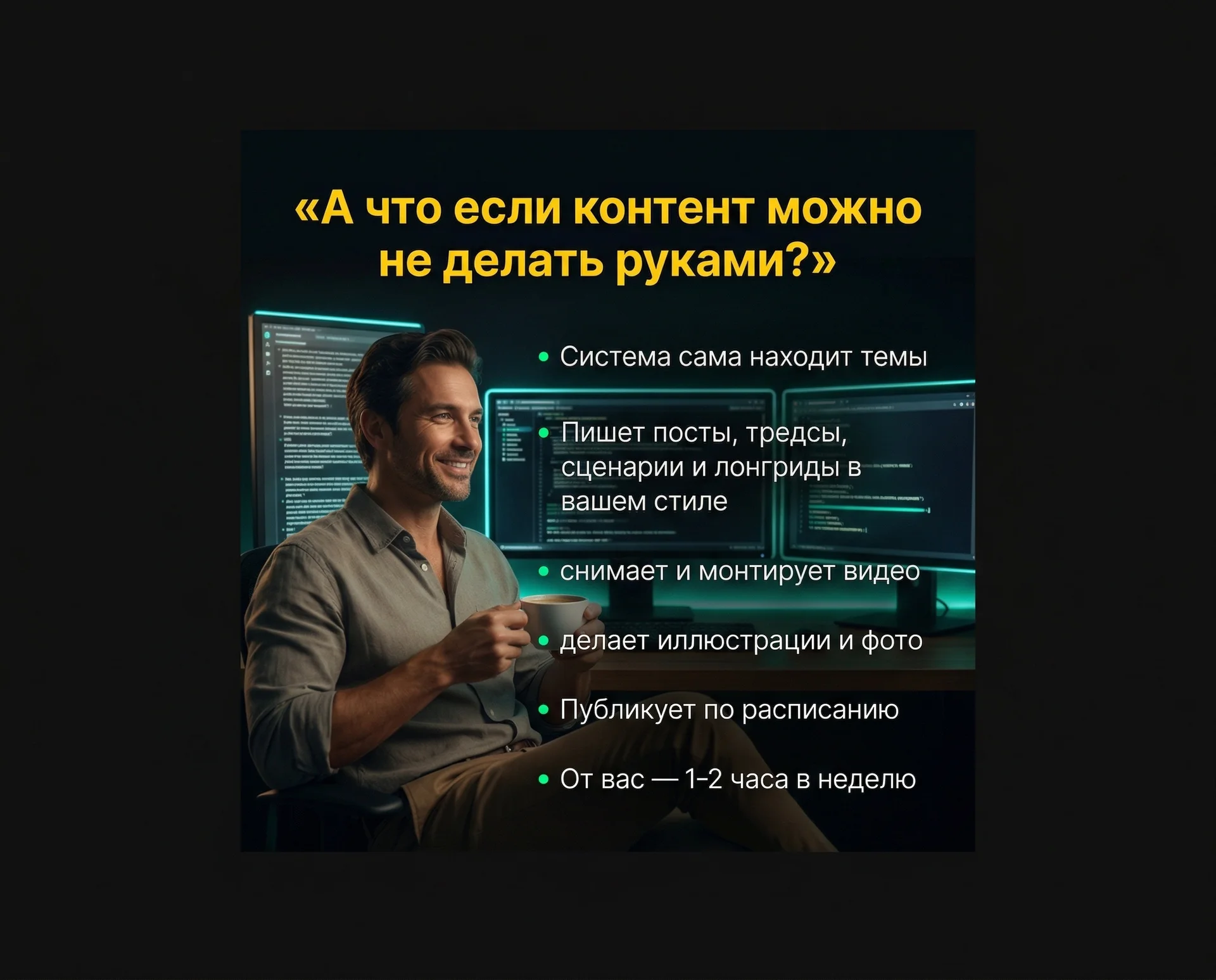 Контент завод под ключ на нейросетях - миниатюра 5