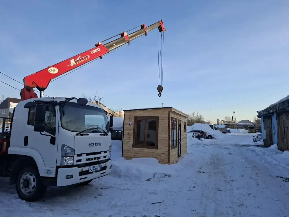 продам манипулятор isuzu юник 550 - изображение 1