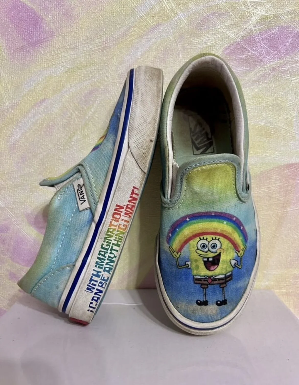 Слипоны Vans x Spongebob 29 оригинал - изображение 1