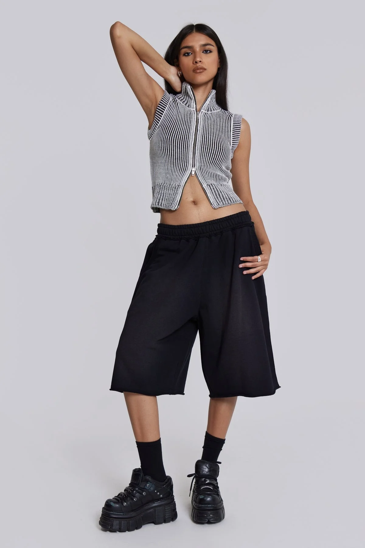 Шорты Jaded London Black Baggy Monster Joggers - изображение 1