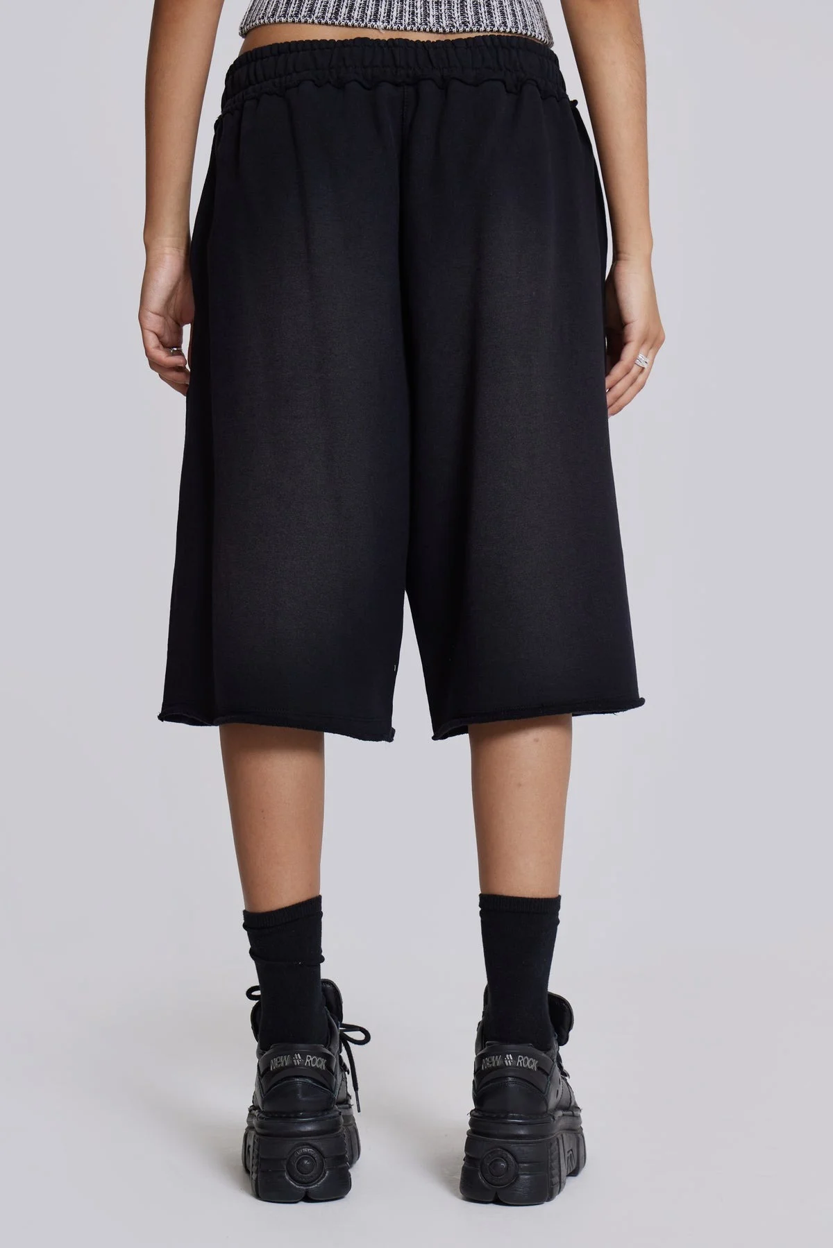 Шорты Jaded London Black Baggy Monster Joggers - миниатюра 7