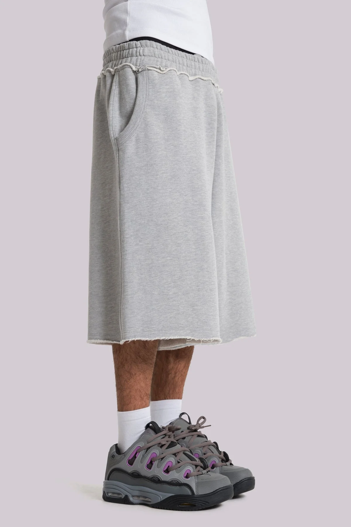 Шорты Jaded London Gray Baggy Monster Joggers - миниатюра 6