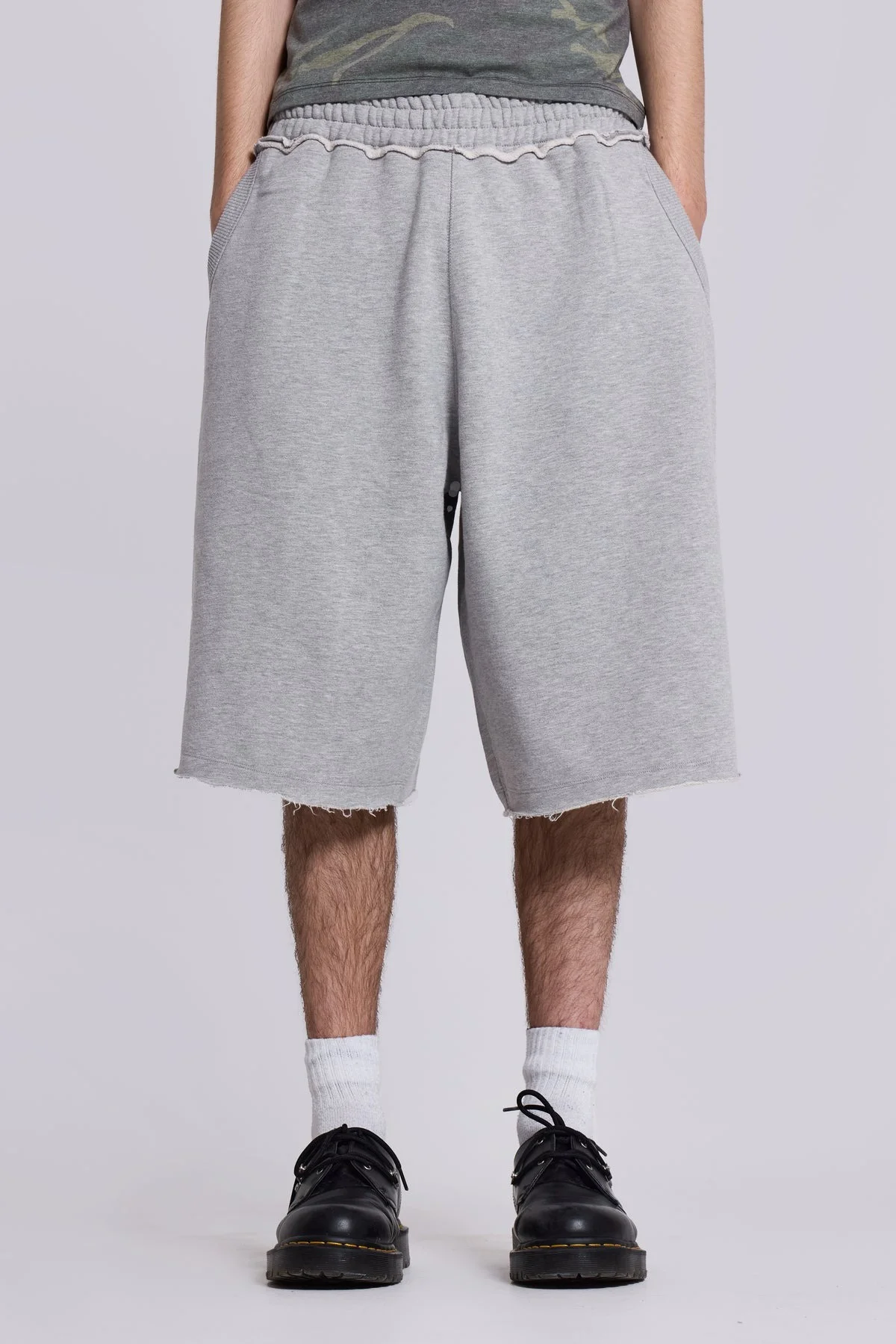 Шорты Jaded London Gray Baggy Monster Joggers - миниатюра 7