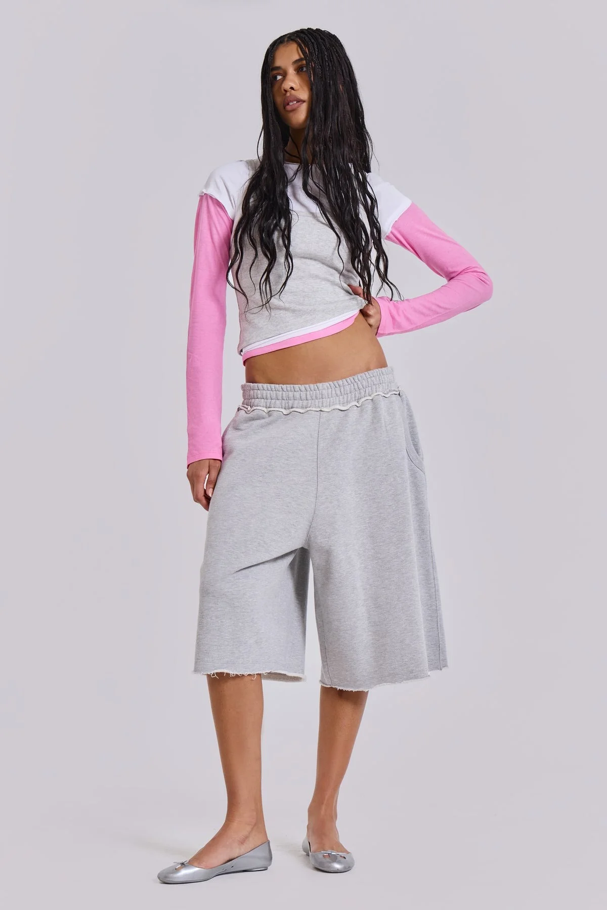 Шорты Jaded London Black Baggy Monster Joggers - изображение 1