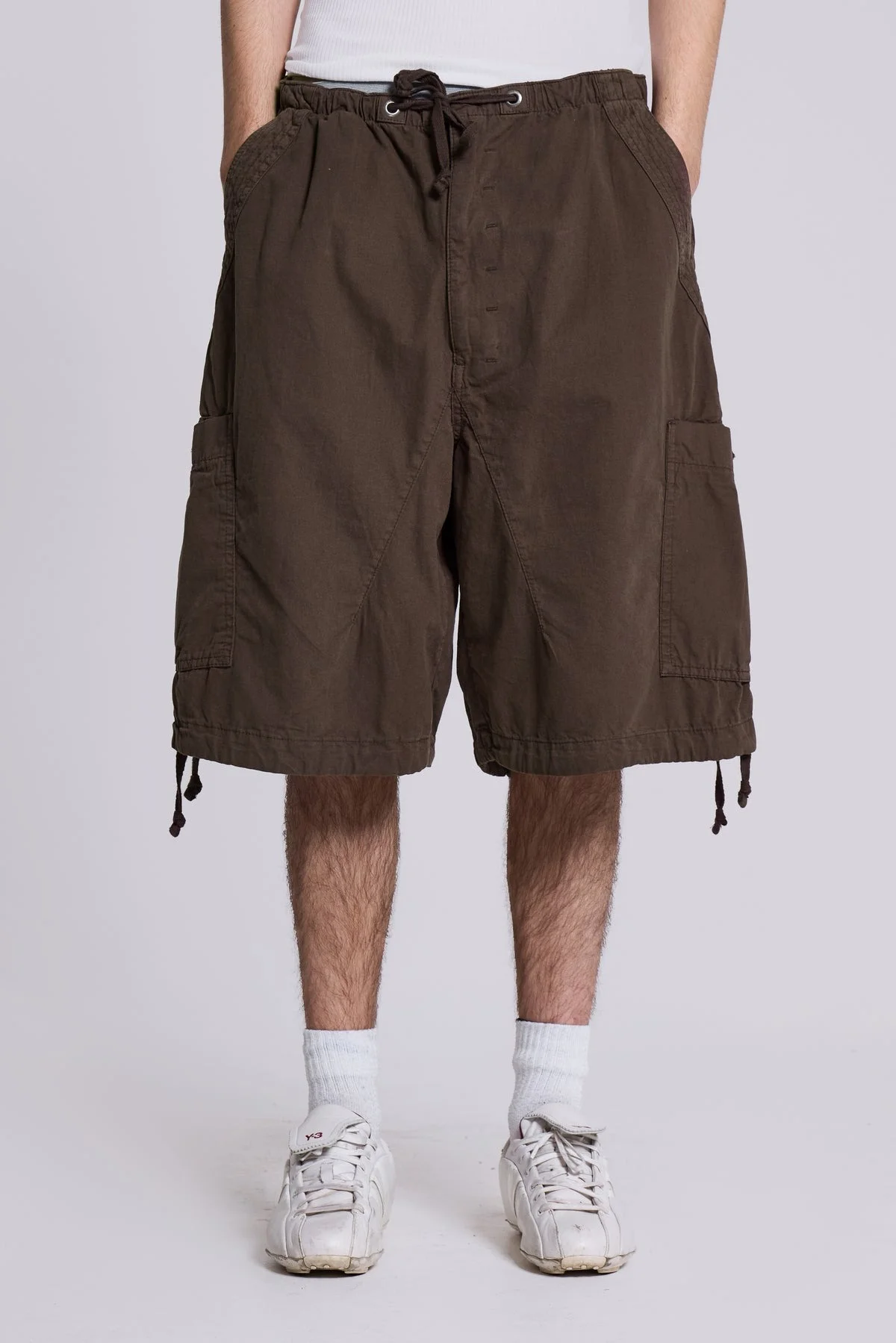Шорты карго Jaded London Khaki Parachute - миниатюра 3