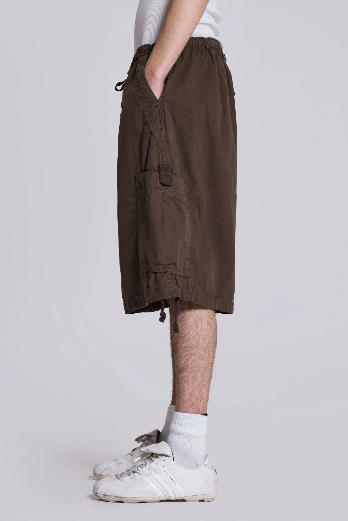 Шорты карго Jaded London Khaki Parachute - миниатюра 4