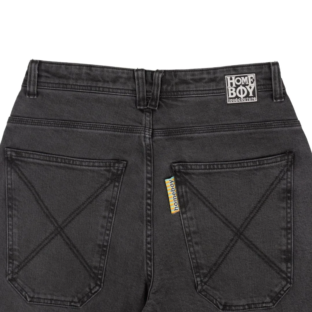 Джинсы Багги HomeBoy x-tra MONSTER Denim WASHED GRAY - миниатюра 4
