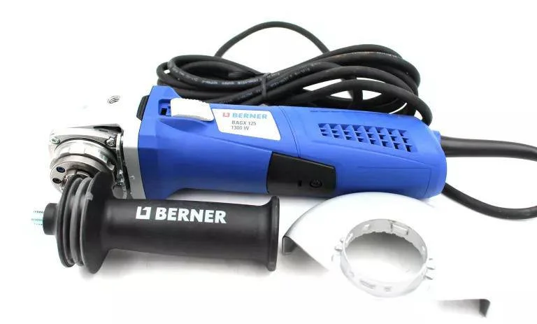 Угловая шлифовальная машина BERNER BAG 125-2E (1700W) - миниатюра 2