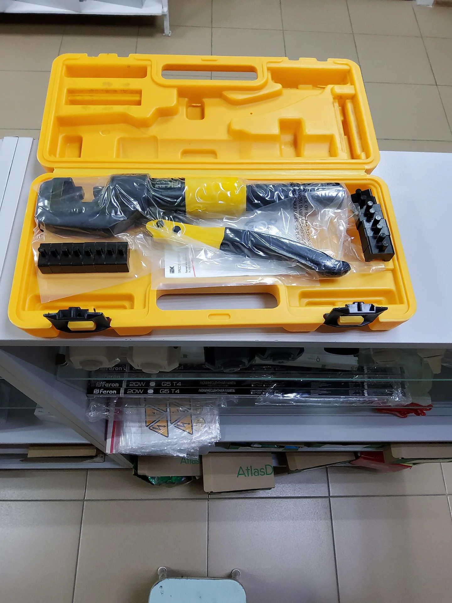 Пресс гидравлический ПГР-300 IEK - миниатюра 5