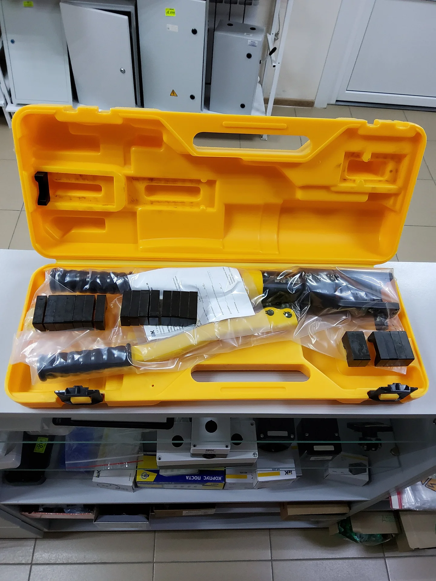 Пресс гидравлический ПГР-300 IEK - миниатюра 7