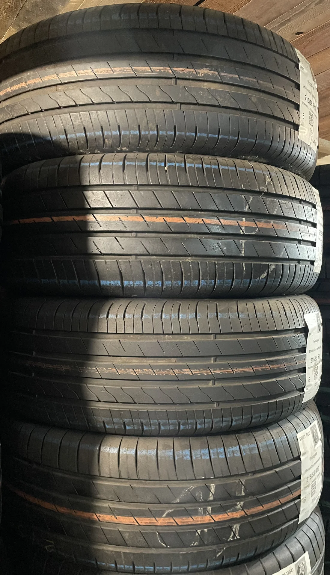 Шины б/у Летние 215 55 17 Hankook Ventus 3 K125 - миниатюра 4
