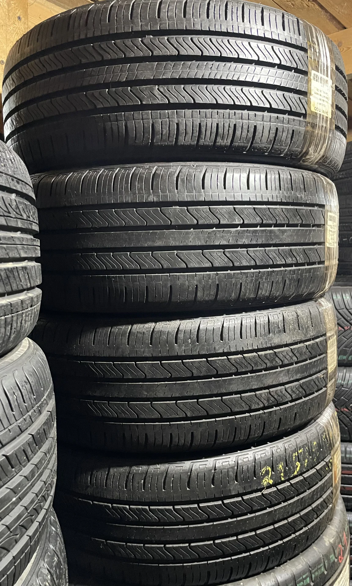 Шины б/у Летние 215 55 17 Hankook Ventus 3 K125 - миниатюра 6