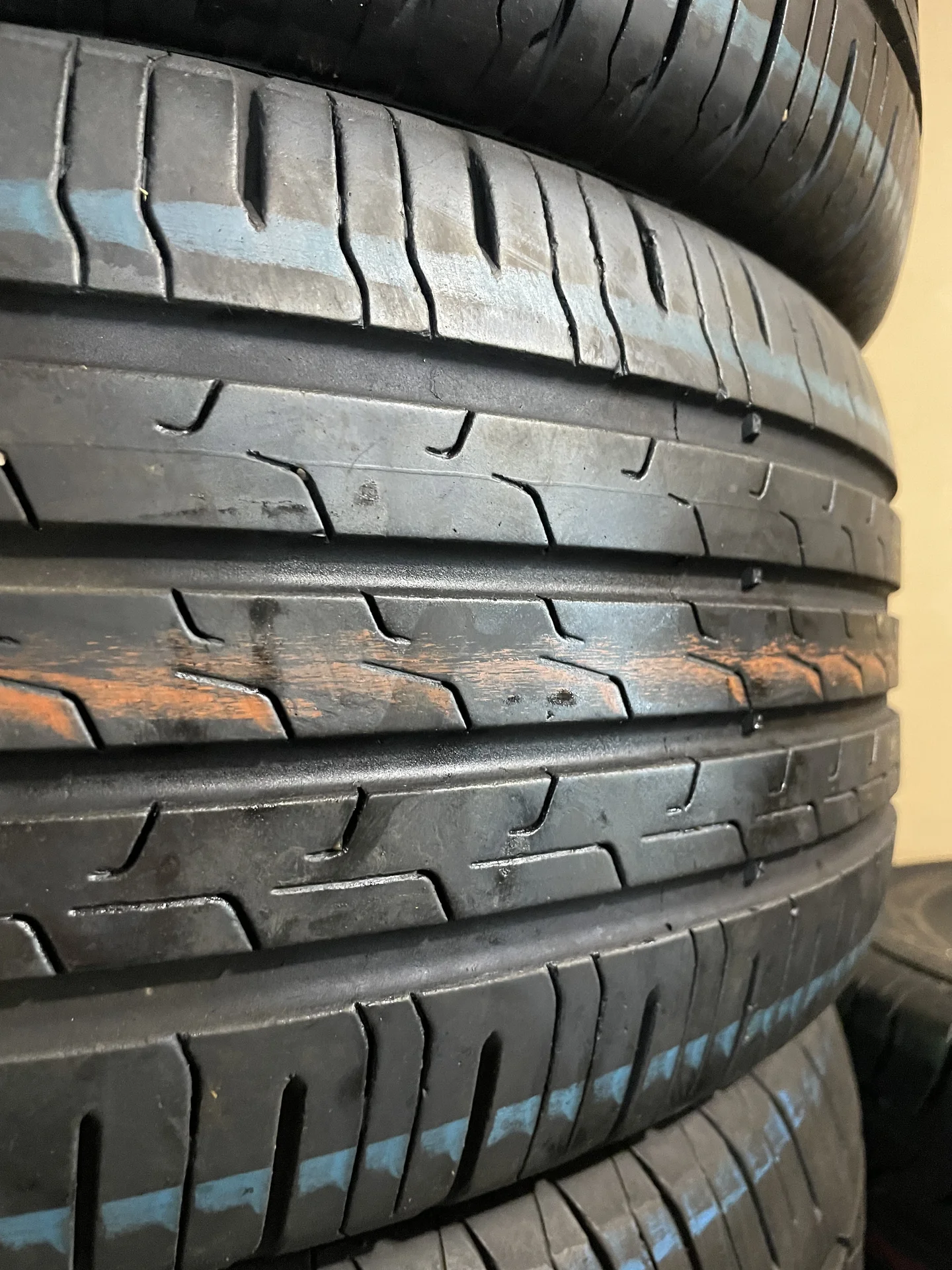 Шины б/у Летние 215 55 17 Hankook Ventus 3 K125 - миниатюра 8