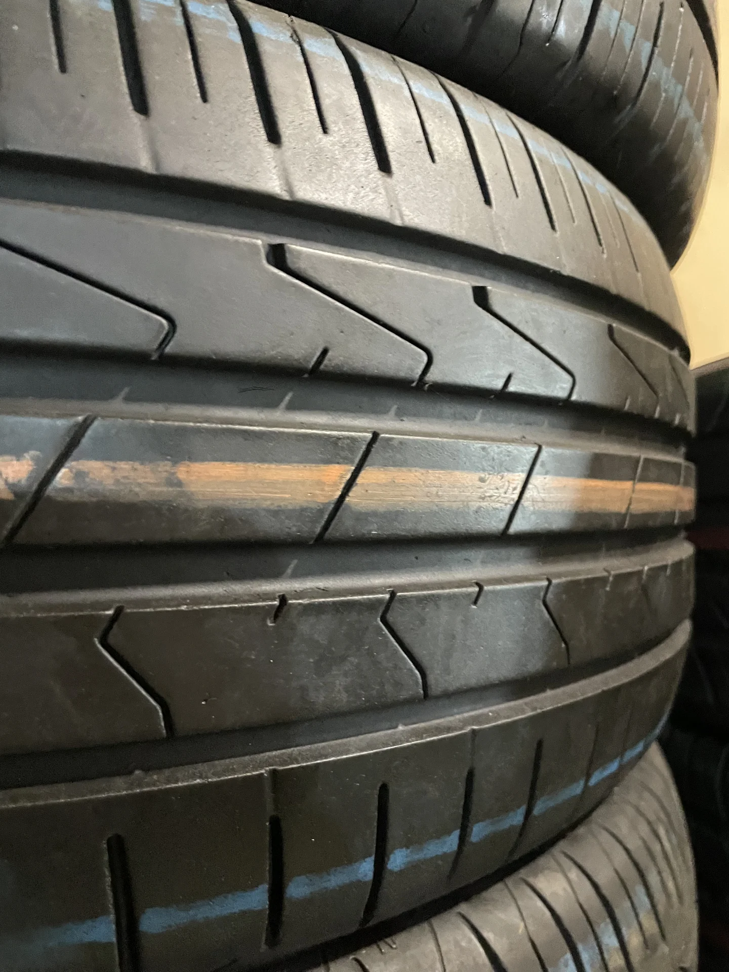 Шины б/у Летние 215 55 17 Hankook Ventus 3 K125 - миниатюра 9