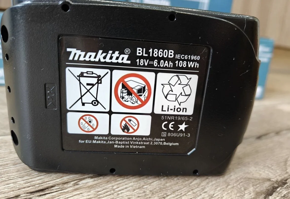 Аккумуляторы для инструментов Makita - миниатюра 5