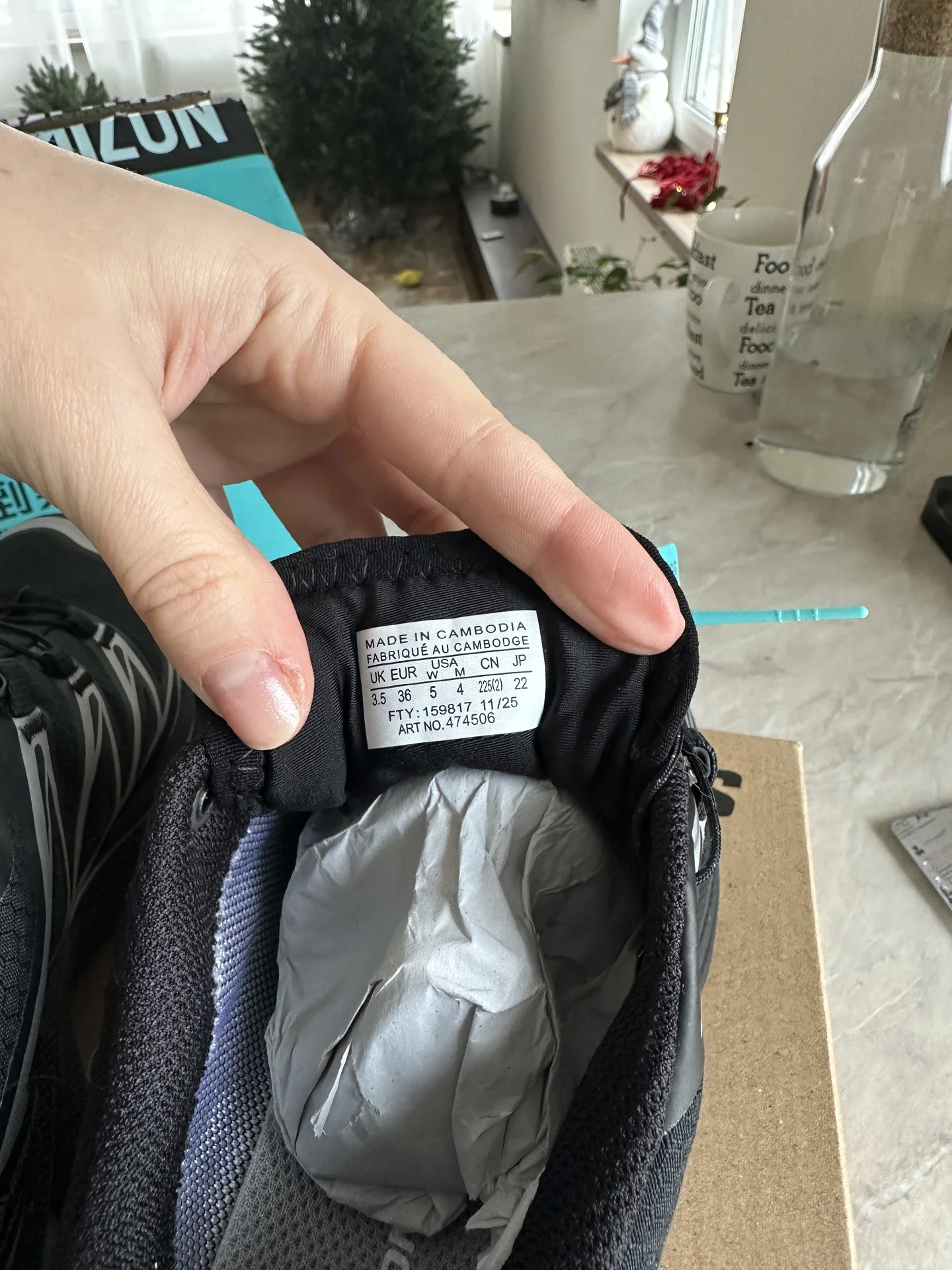 Кроссовки salomon XT-6 gore tex 36 размер оригинал - миниатюра 2