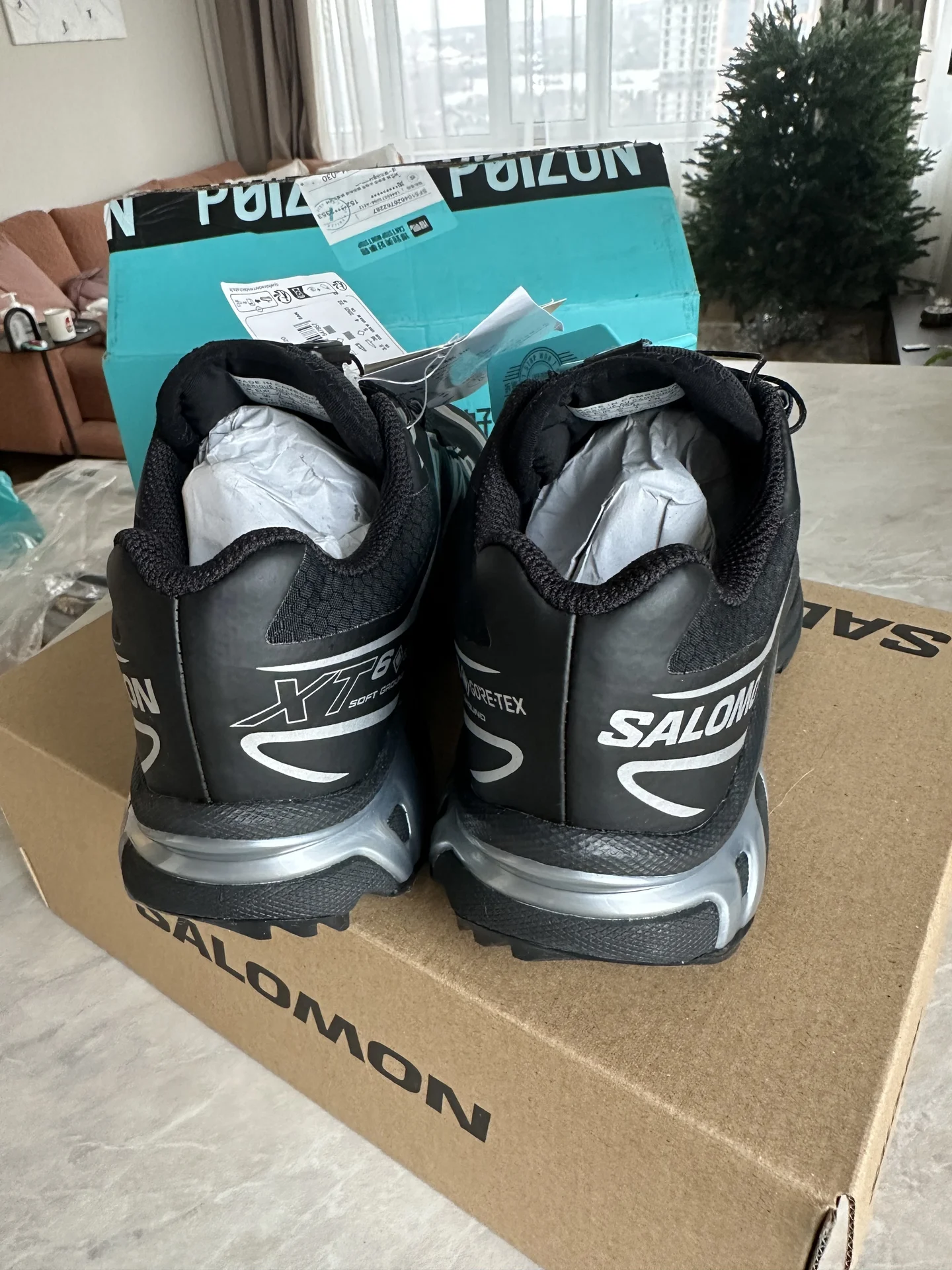 Кроссовки salomon XT-6 gore tex 36 размер оригинал - миниатюра 4