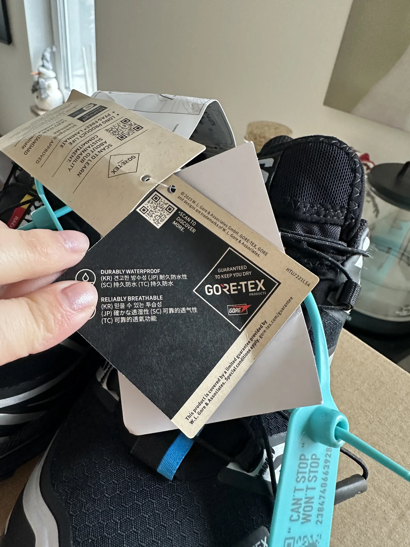 Кроссовки salomon XT-6 gore tex 36 размер оригинал - миниатюра 6