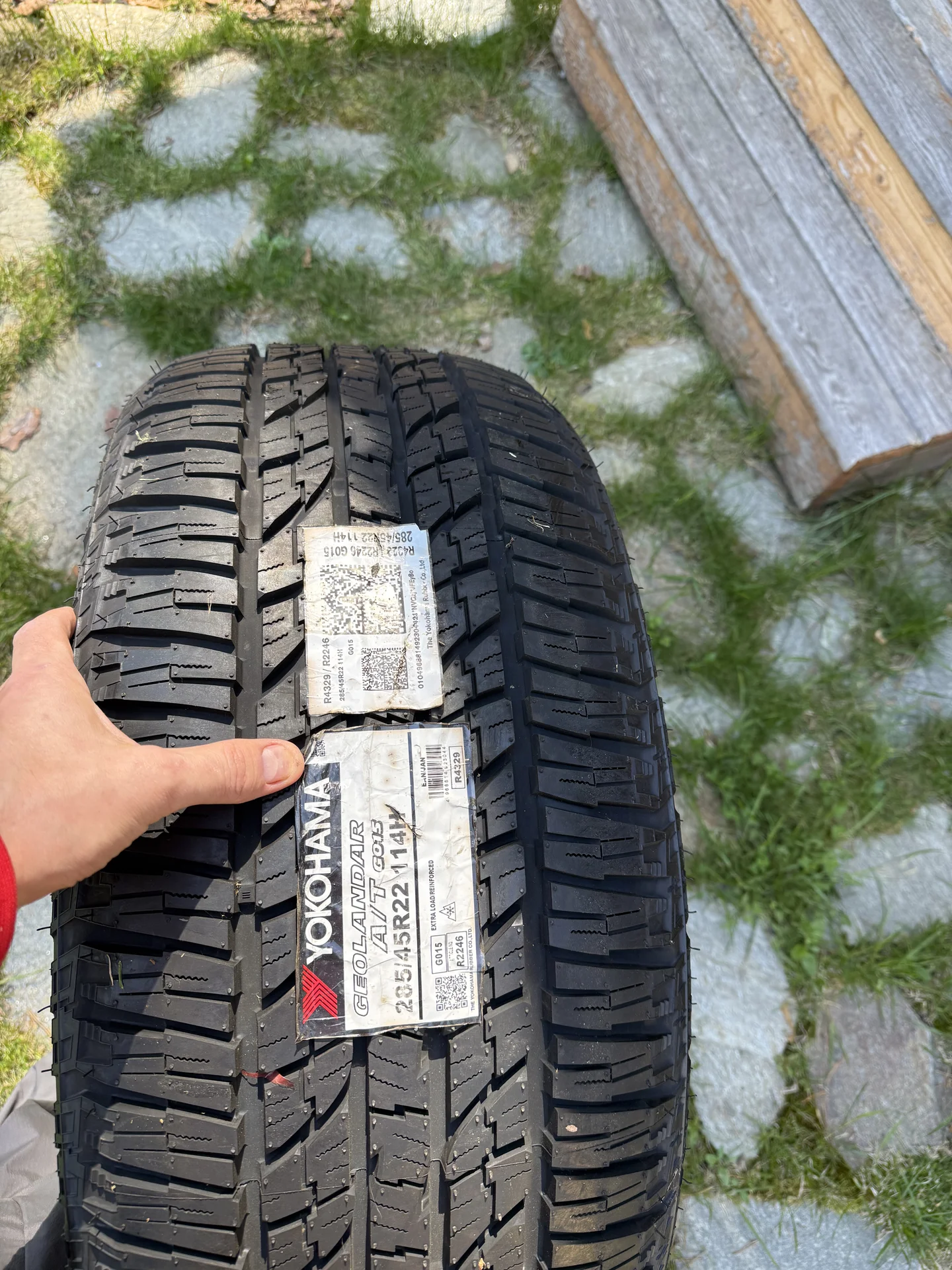 продам Yokohama GEOLANDAR G015 285/45 R22 114 - изображение 1