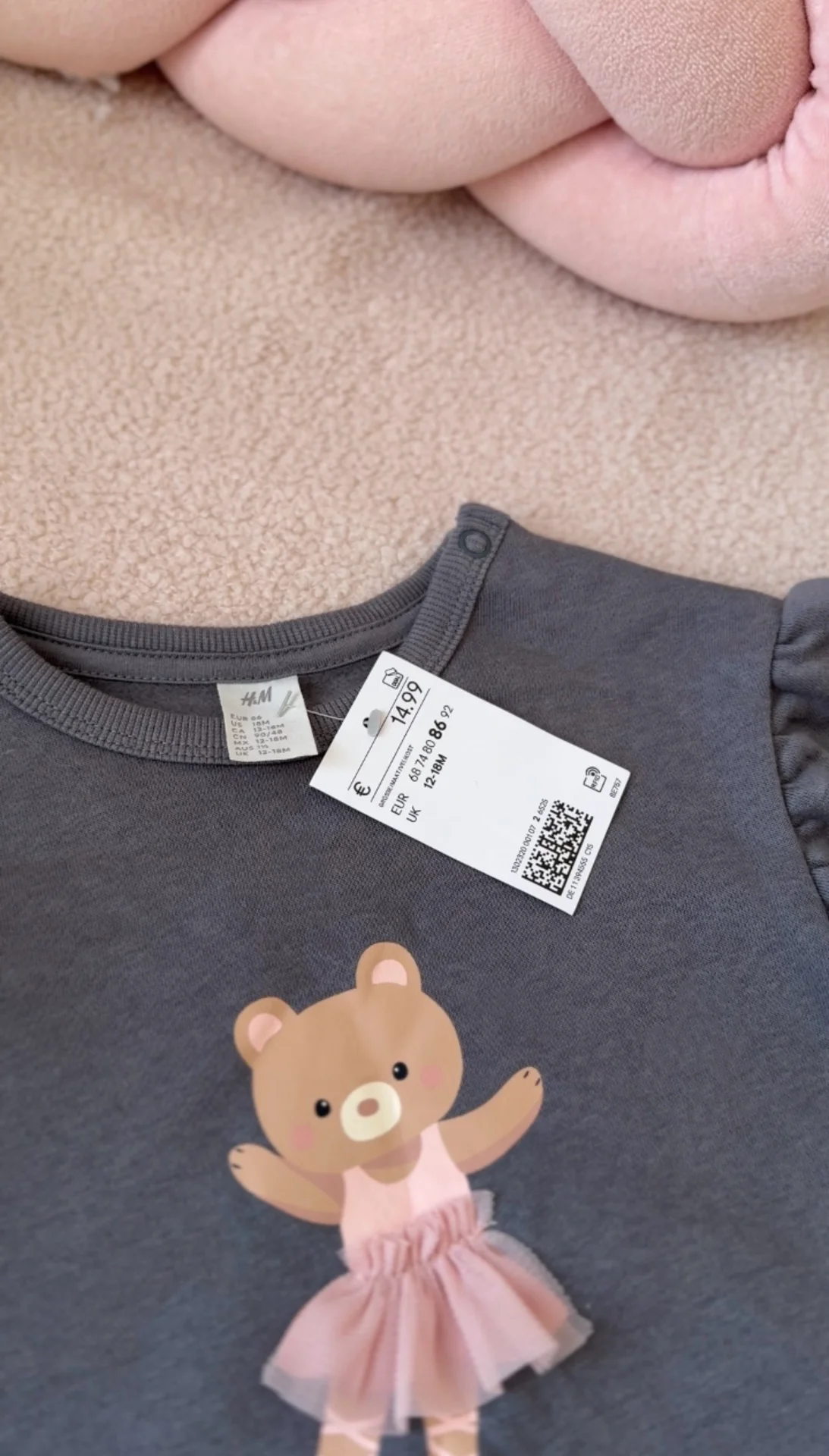 Свитшот для девочки H&M - миниатюра 5