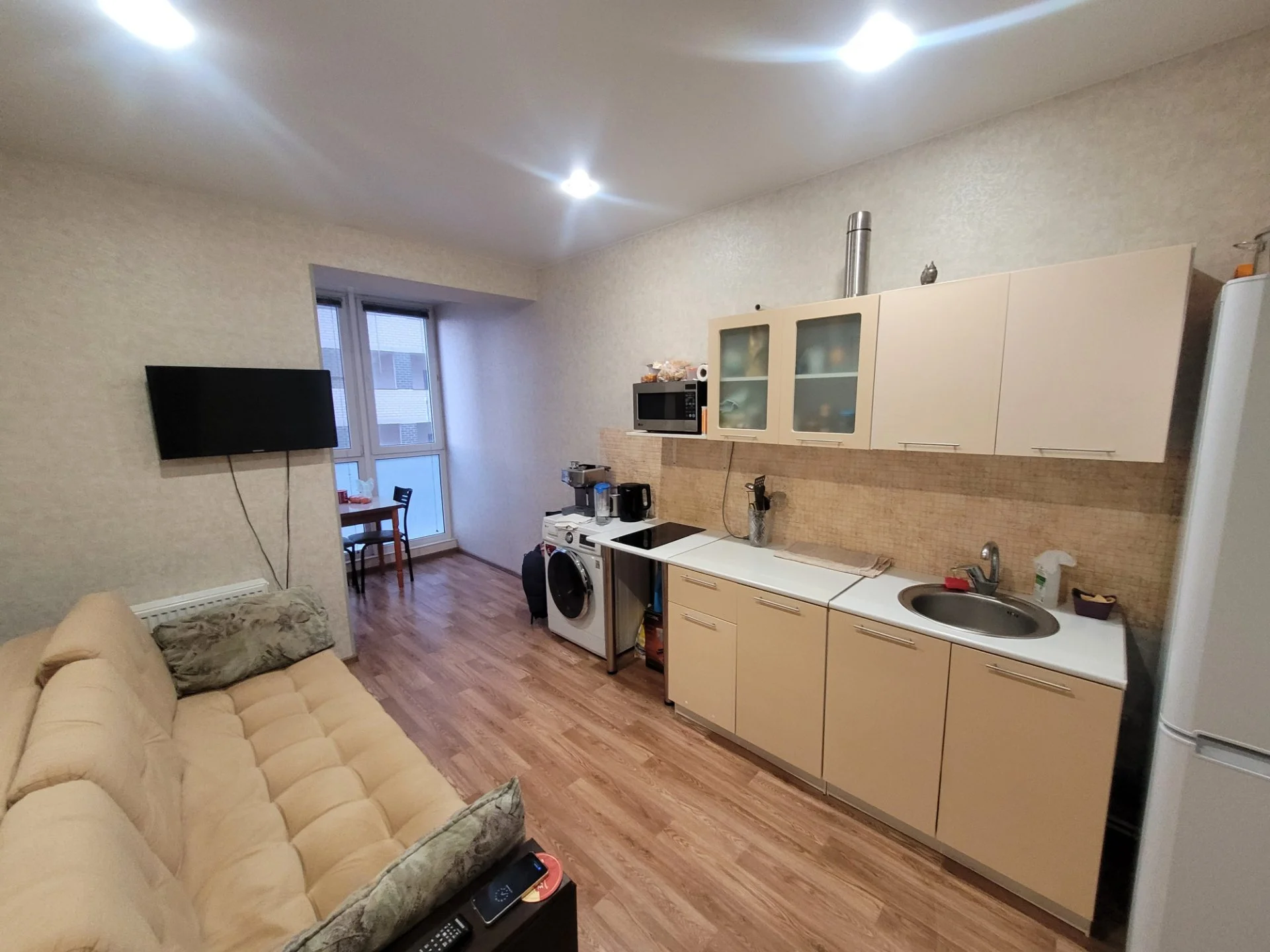 Престижный район Анапы. Квартира 42 м², 1-комнатная квартира!!! - миниатюра 5