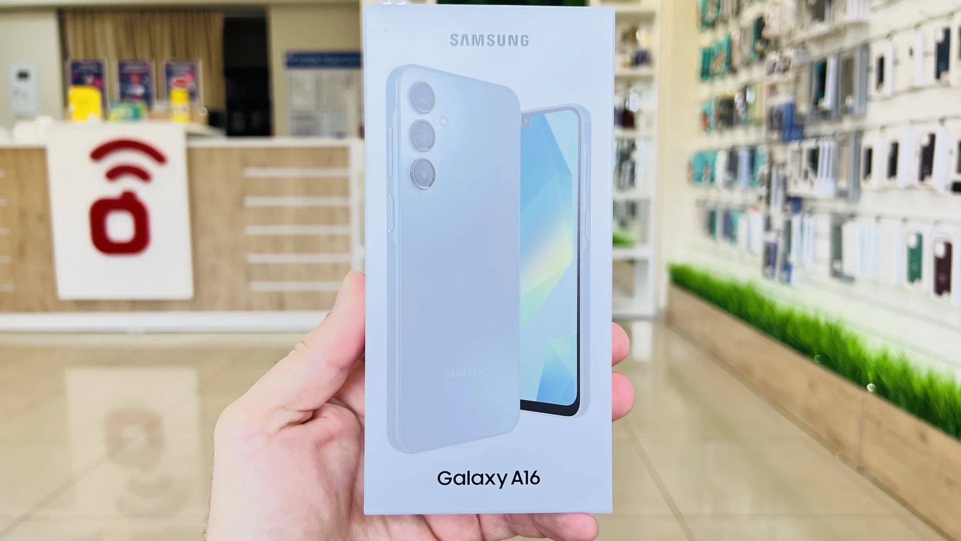 Samsung Galaxy A16 4/128GB Gray,Эксклюзивная цена,Новый,Магазин,Гарантия - изображение 1