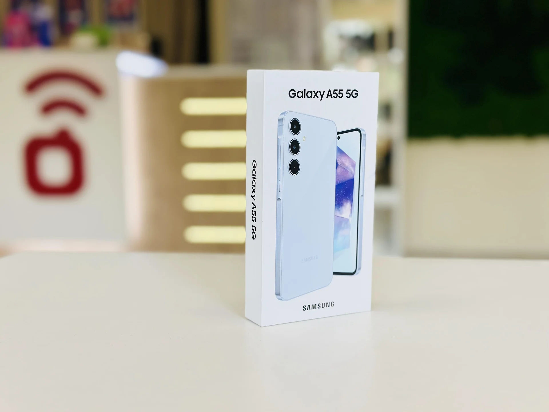 Samsung Galaxy A55 8/256 Ice blue,Лидер продаж,Новый,Магазин,Гарантия - изображение 1